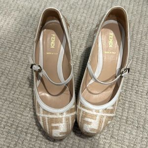 Authentic Fendi espadrille size 37.5